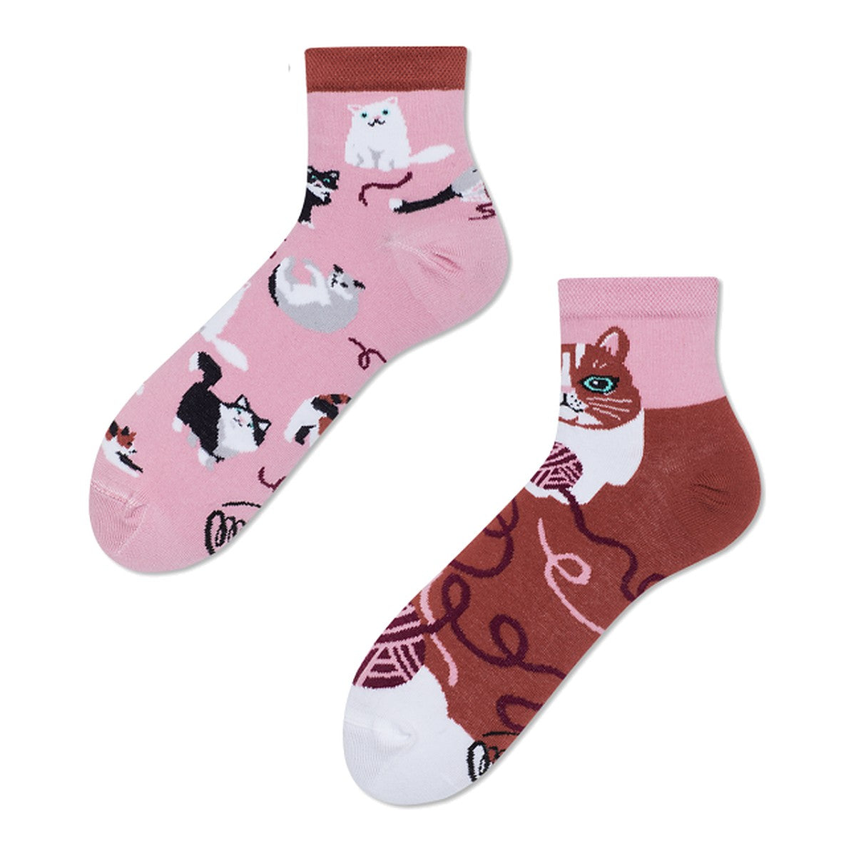 Many Mornings Socken Playful Cat – Ansicht 4