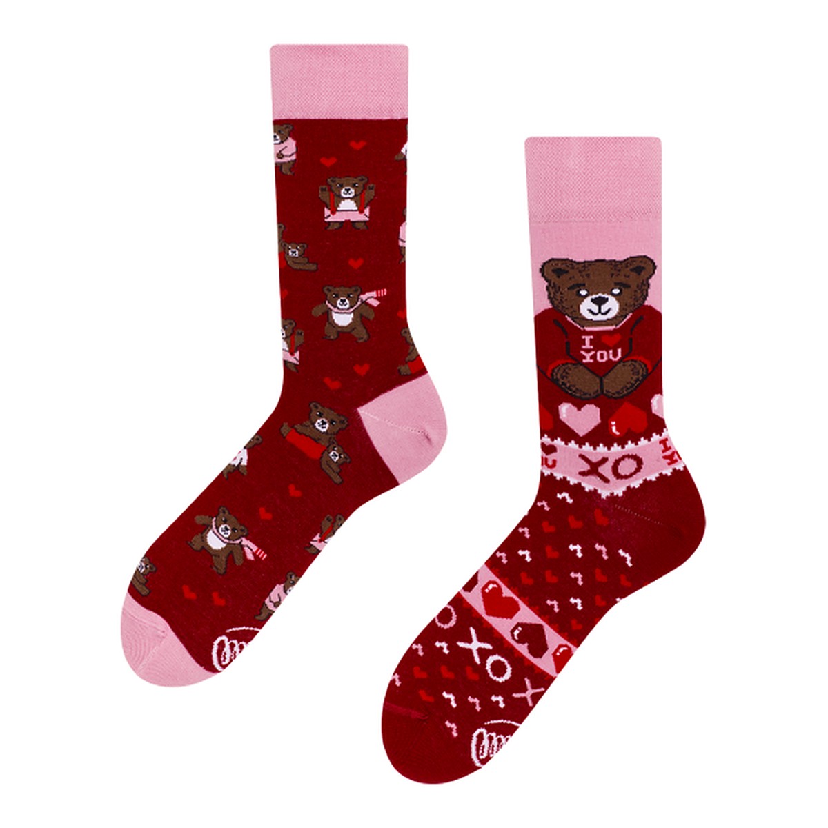 Many Mornings Socken Love Teddy – bunte Socken von Many Mornings