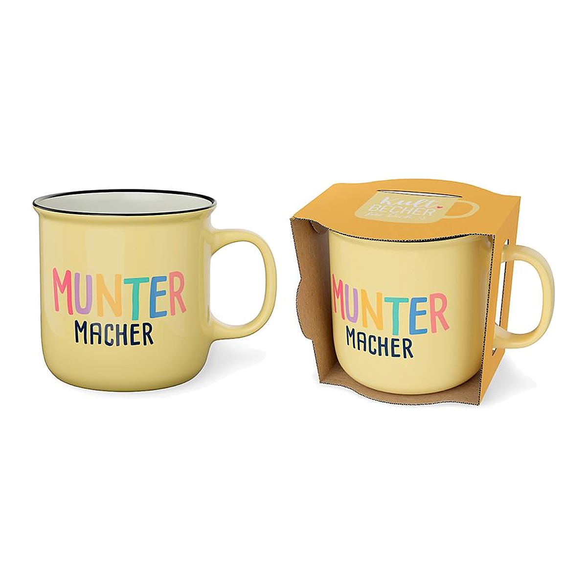 Kultbecher 250ml Munter Macher – Kultbecher von la vida