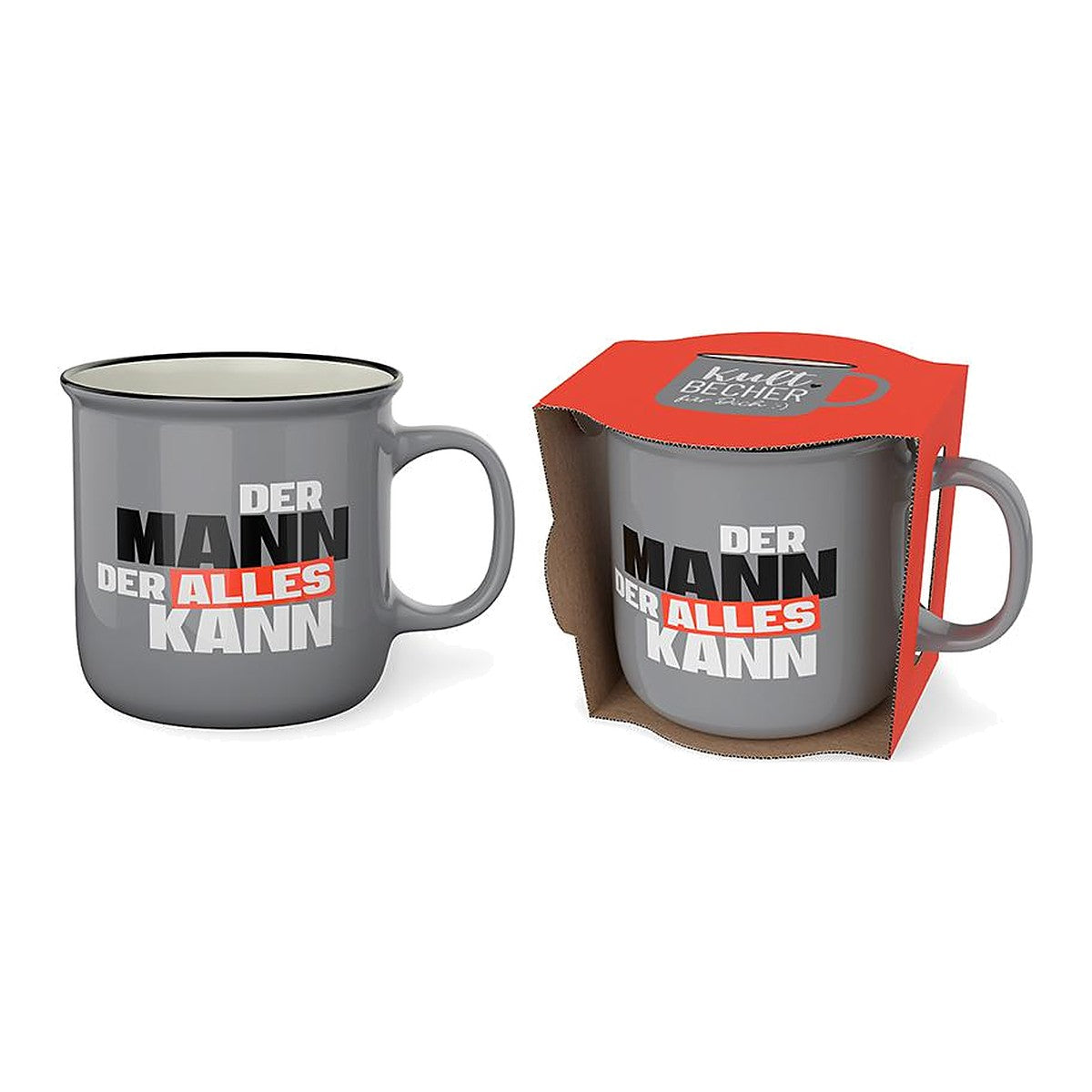 Kultbecher 250ml Mann kann – Kultbecher von la vida
