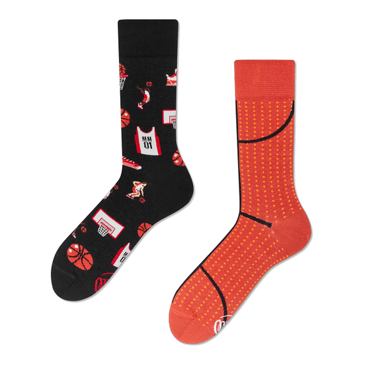 Many Mornings Socken Slam Dunk – bunte Socken von Many Mornings