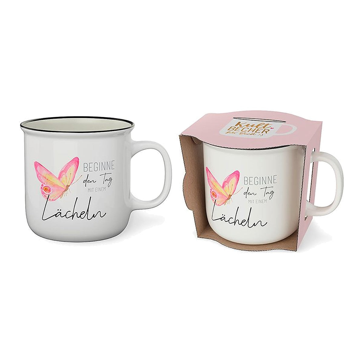 Kultbecher 250ml Lächeln – Kultbecher von la vida