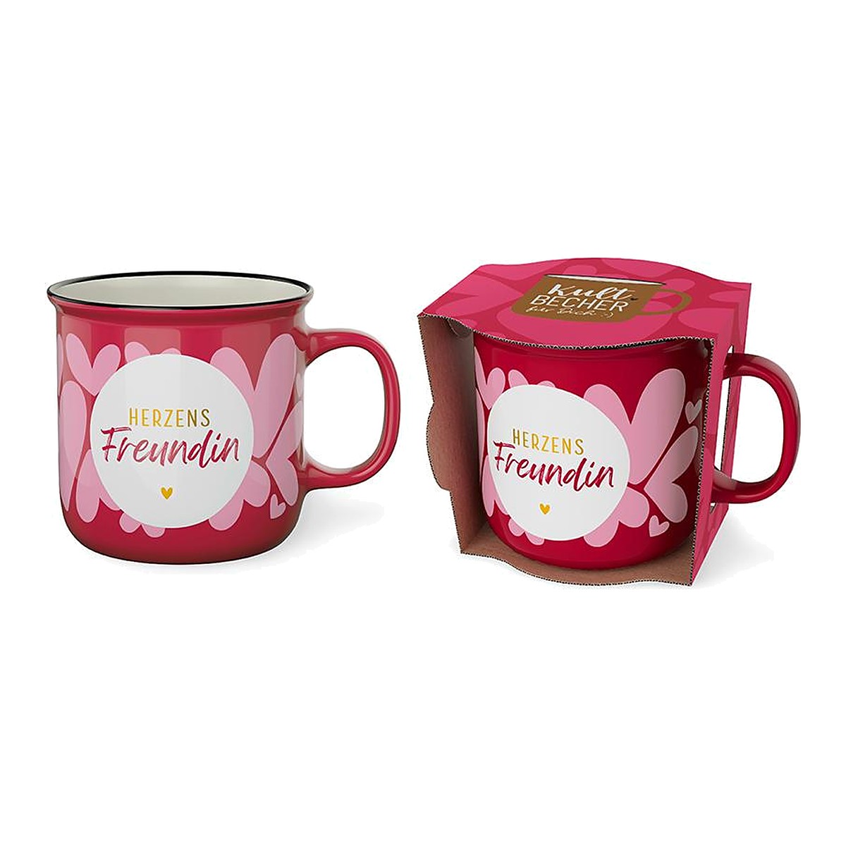 Kultbecher 250ml Herzen – Kultbecher von la vida