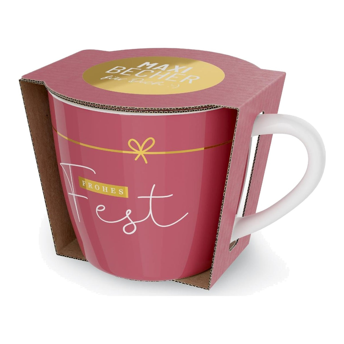 Maxibecher 400ml Schleife – Maxibecher von la vida