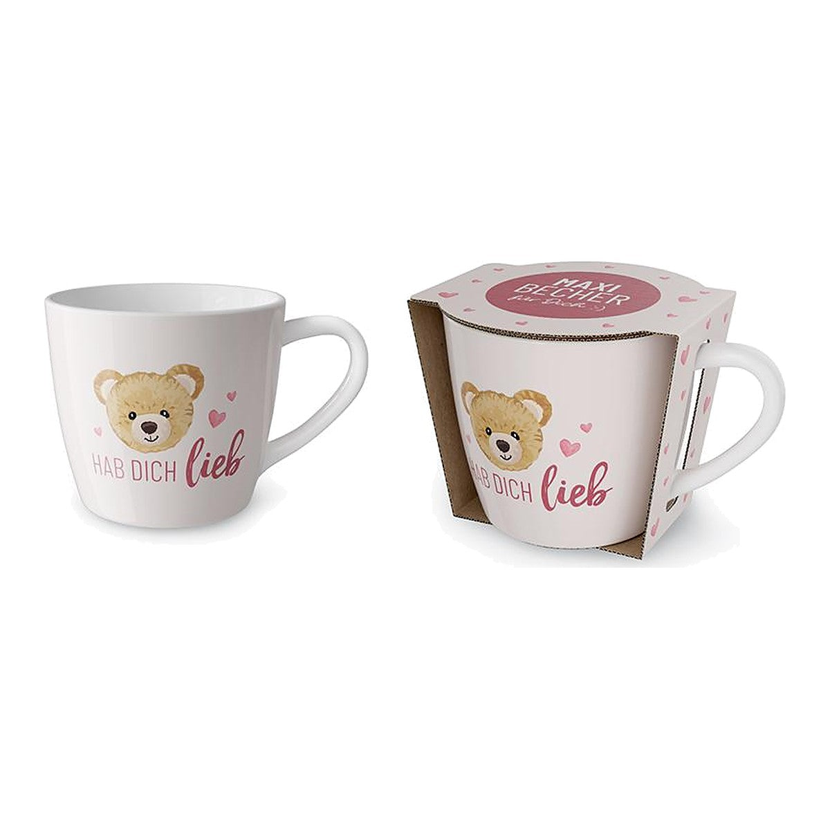 Maxibecher 400ml Teddy – Maxibecher von la vida