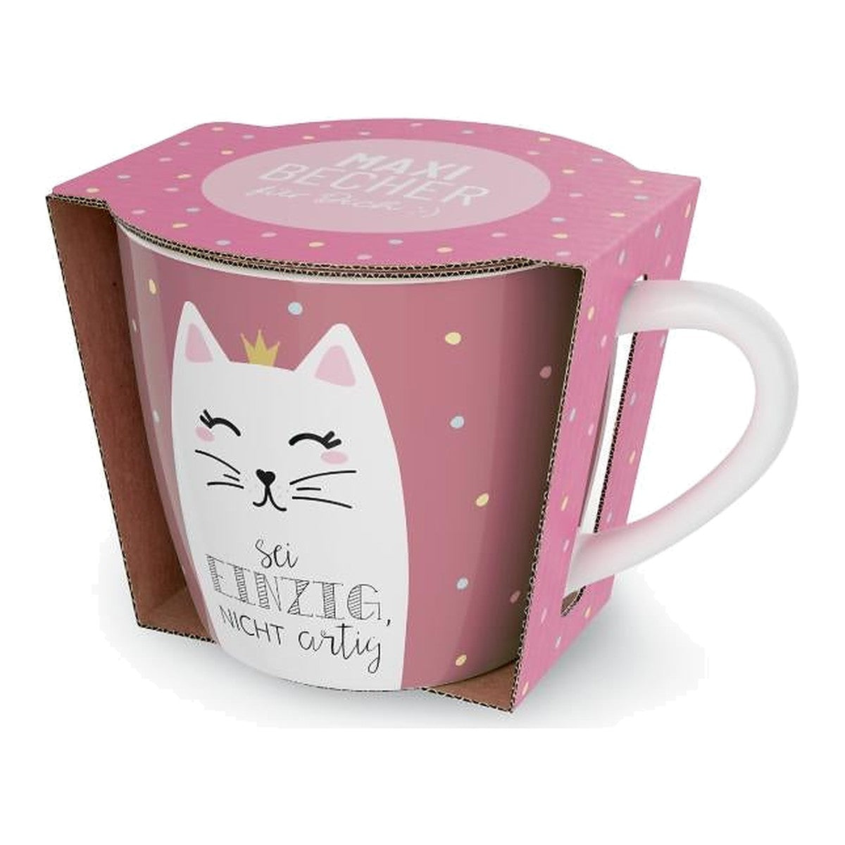 Maxibecher 400ml Katze – Maxibecher von la vida