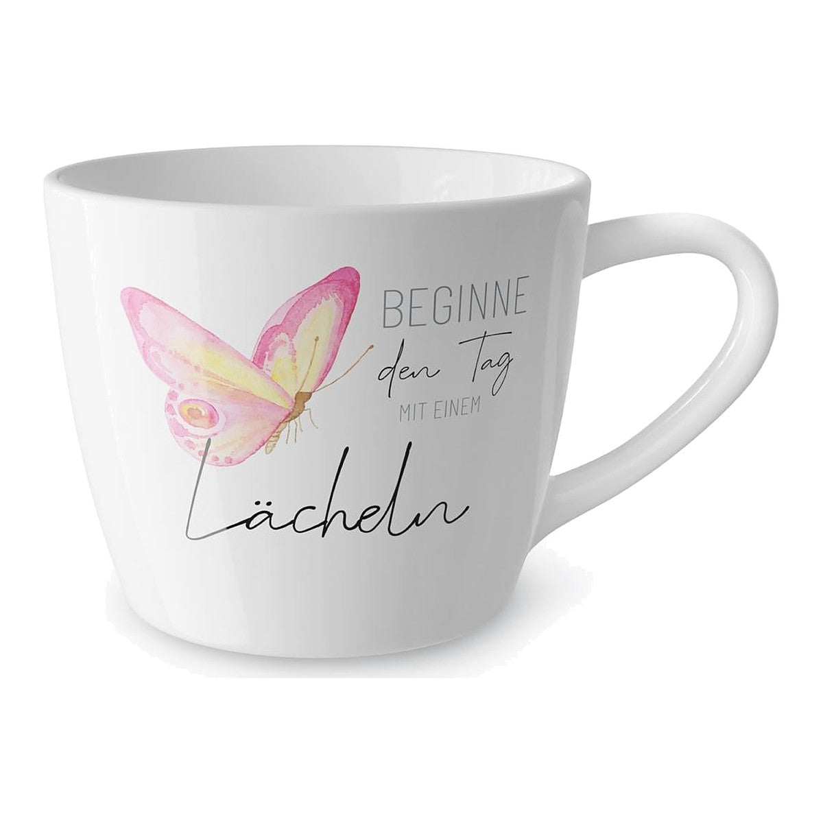Maxibecher 400ml Lächeln – Maxibecher von la vida
