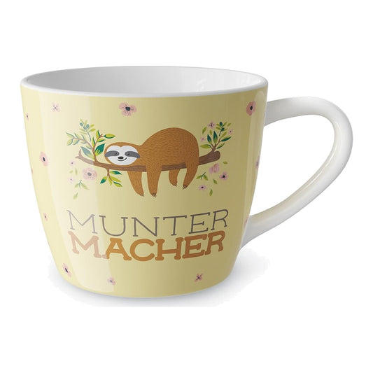Maxibecher 400ml Faultier – Maxibecher von la vida