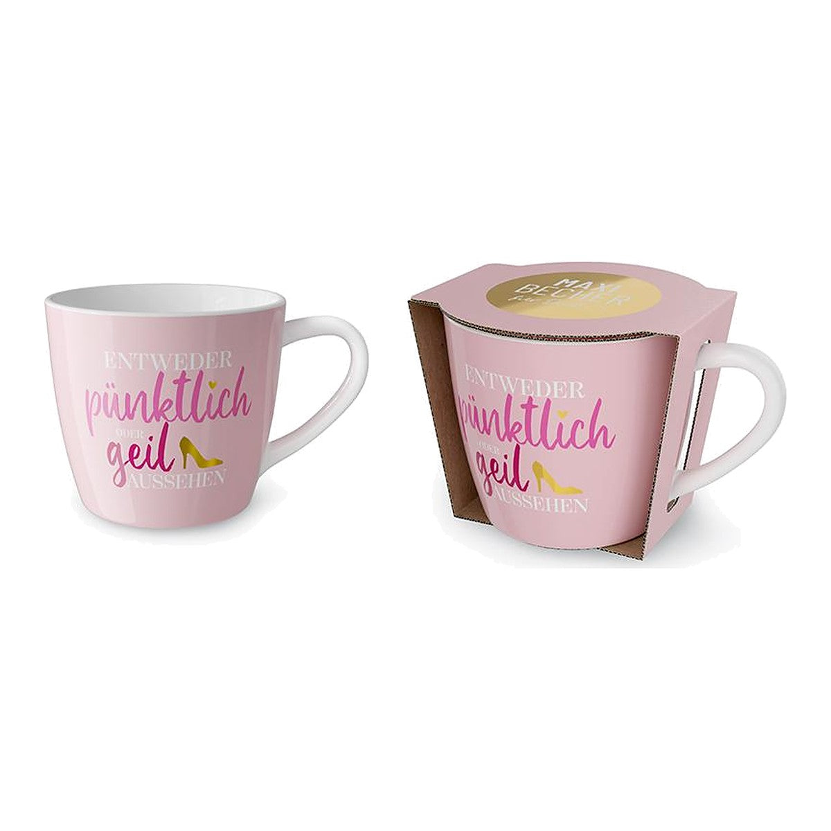 Maxibecher 400ml Pumps – Maxibecher von la vida