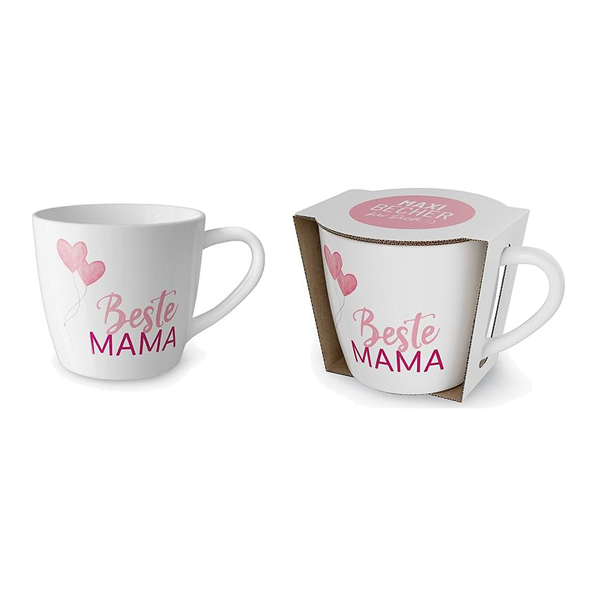 Maxibecher 400ml Beste Mama – Maxibecher von la vida