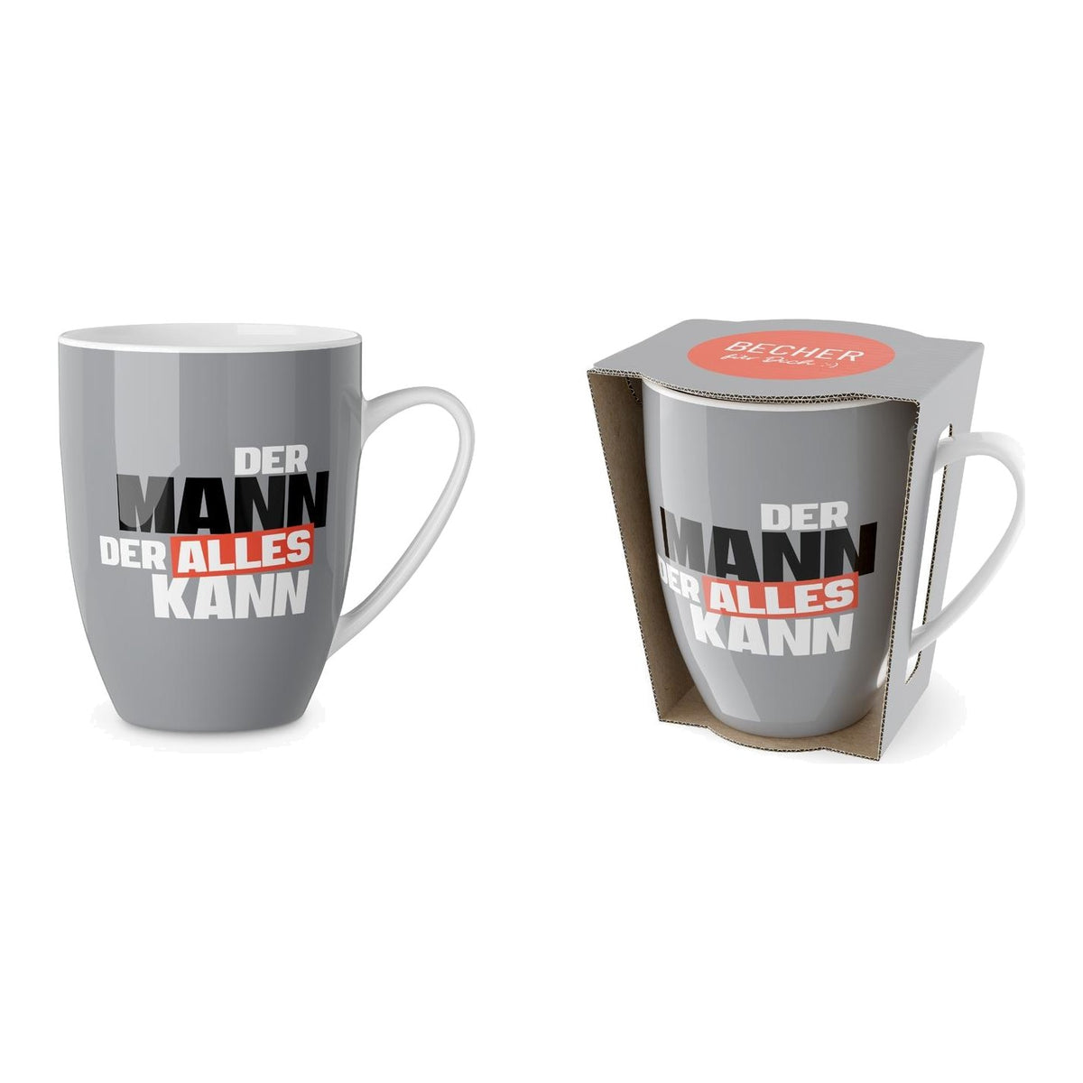 Becher 250ml Mann kann – Becher von la vida