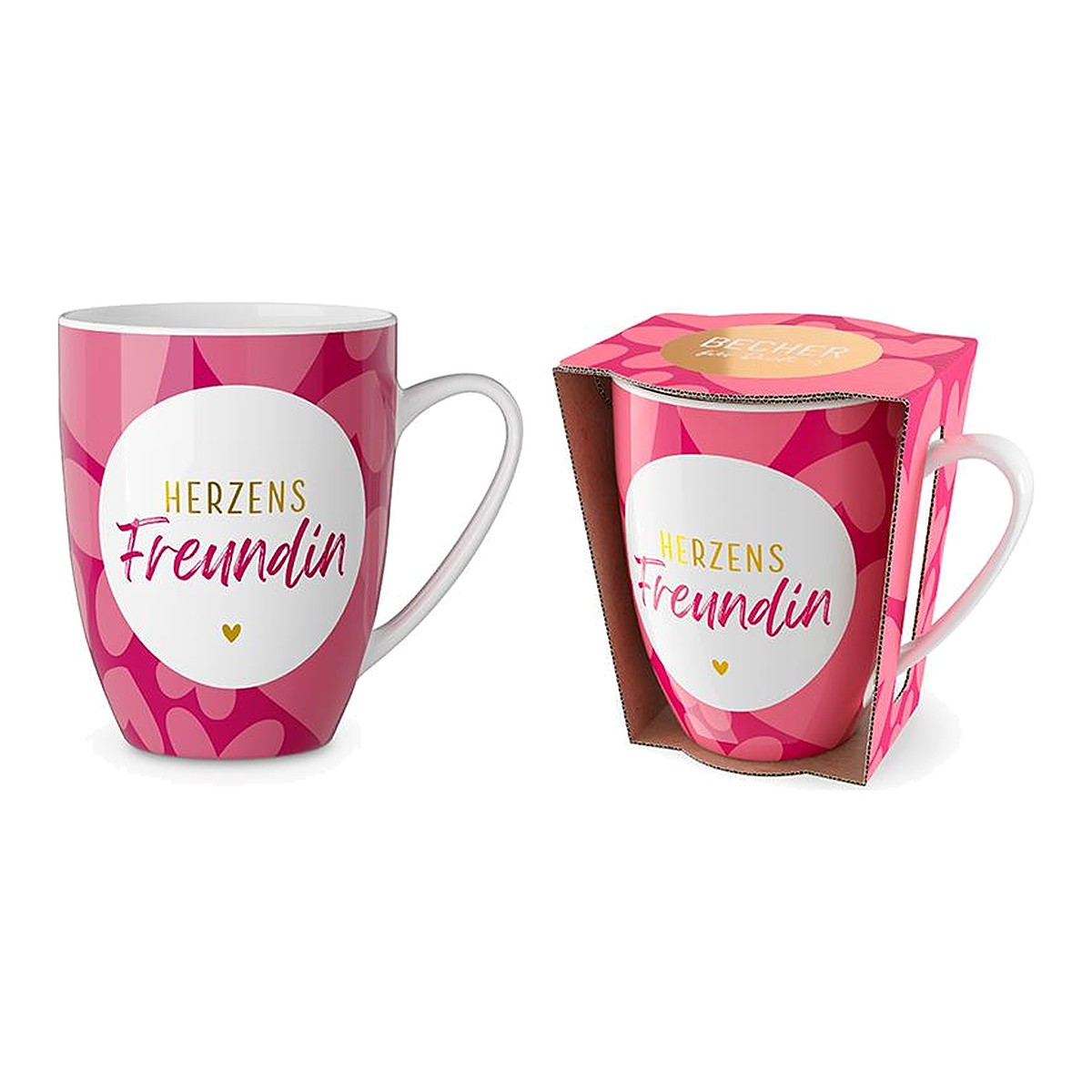 Becher 250ml Herzen – Becher von la vida