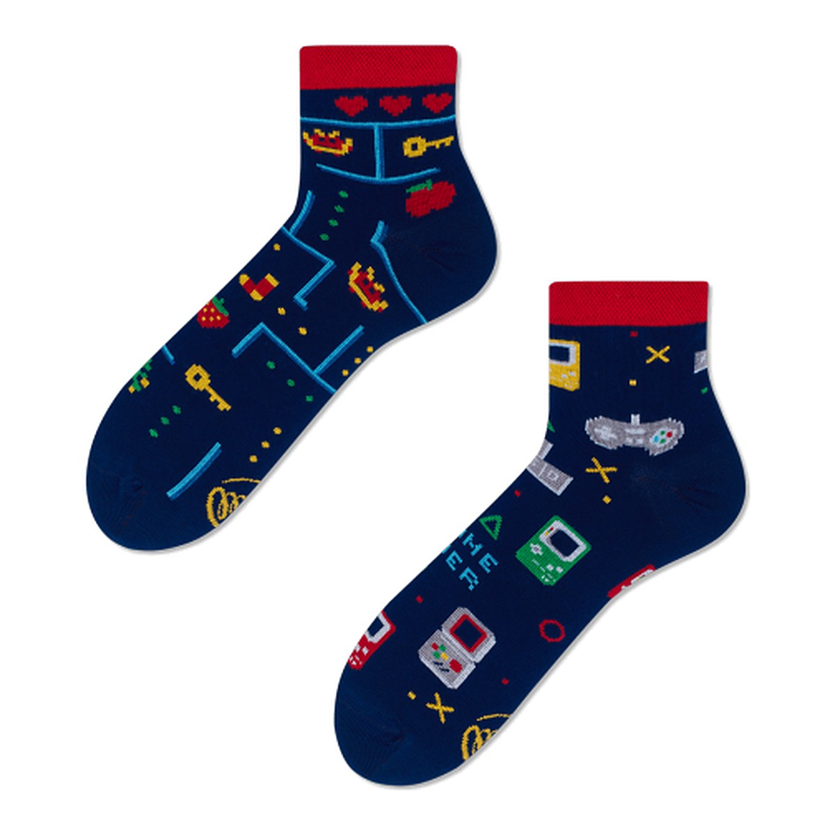 Many Mornings Socken Game Over – Ansicht 3