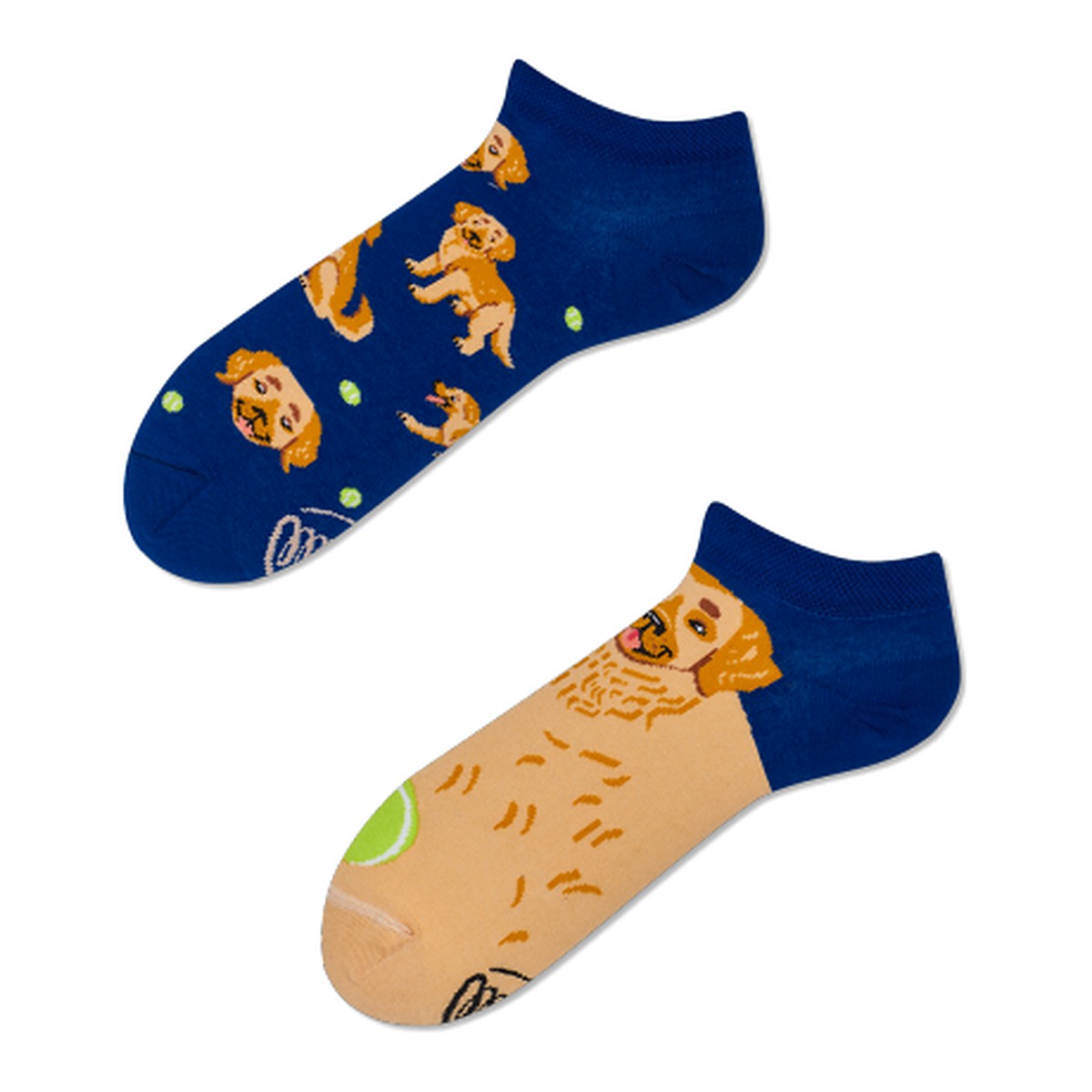 Many Mornings Socken Golden Boy – Ansicht 2