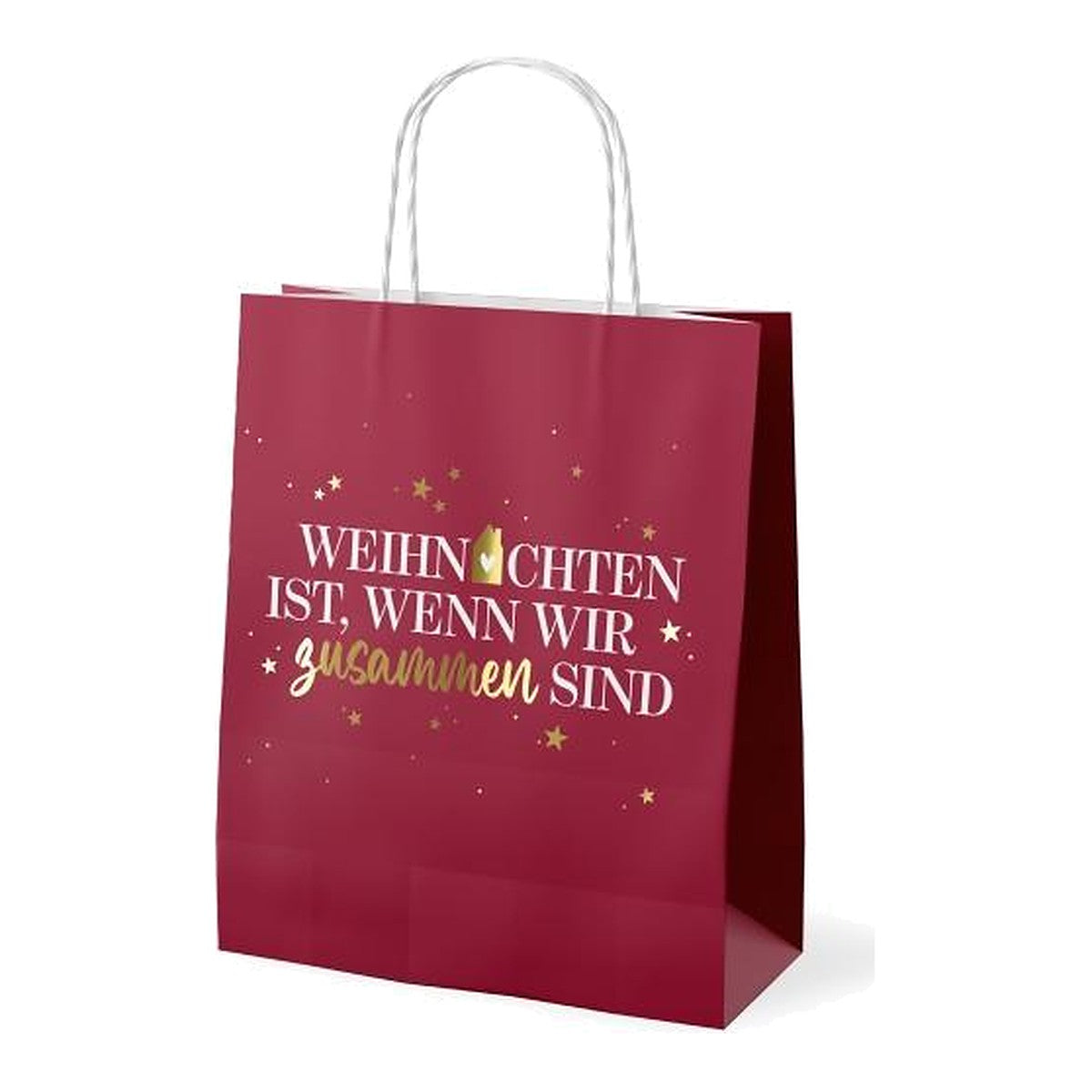 Geschenktüte20x9H24 Haus – Geschenktüte von la vida