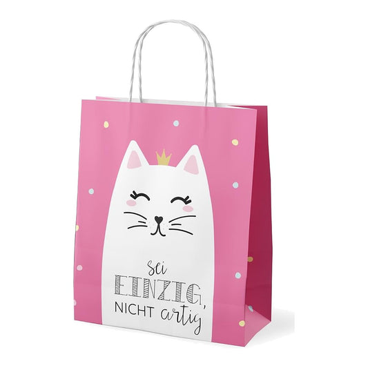 Geschenktüte20x9H24 Katze – Geschenktüte von la vida
