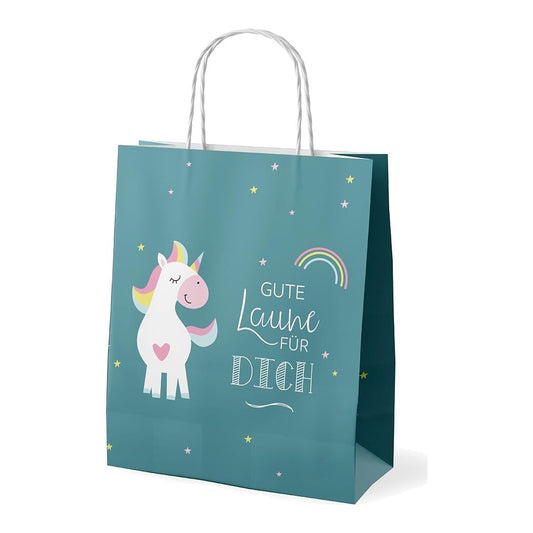 Geschenktüte20x9H24 Unicorn – Geschenktüte von la vida