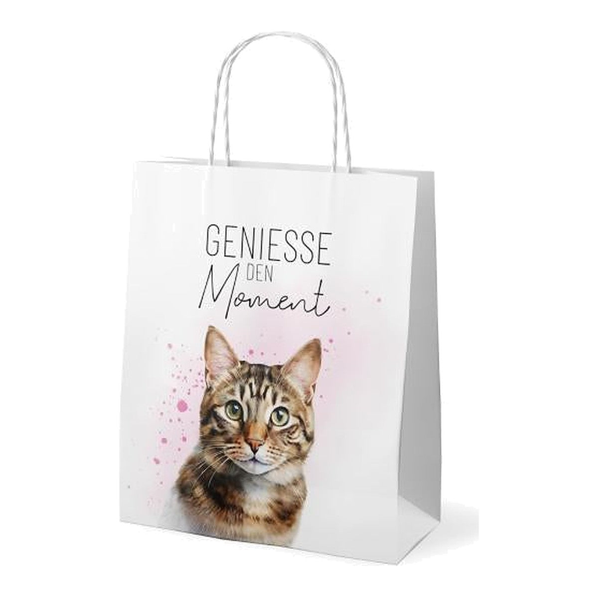Geschenktüte20x9H24 Katze – Geschenktüte von la vida