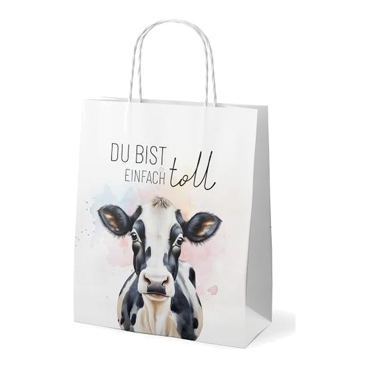 Geschenktüte20x9H24 Kuh – Geschenktüte von la vida