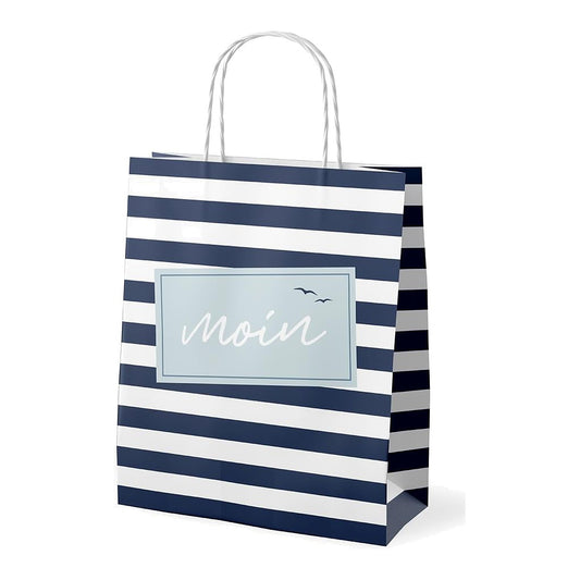 Geschenktüte20x9H24 Möwen – Geschenktüte von la vida