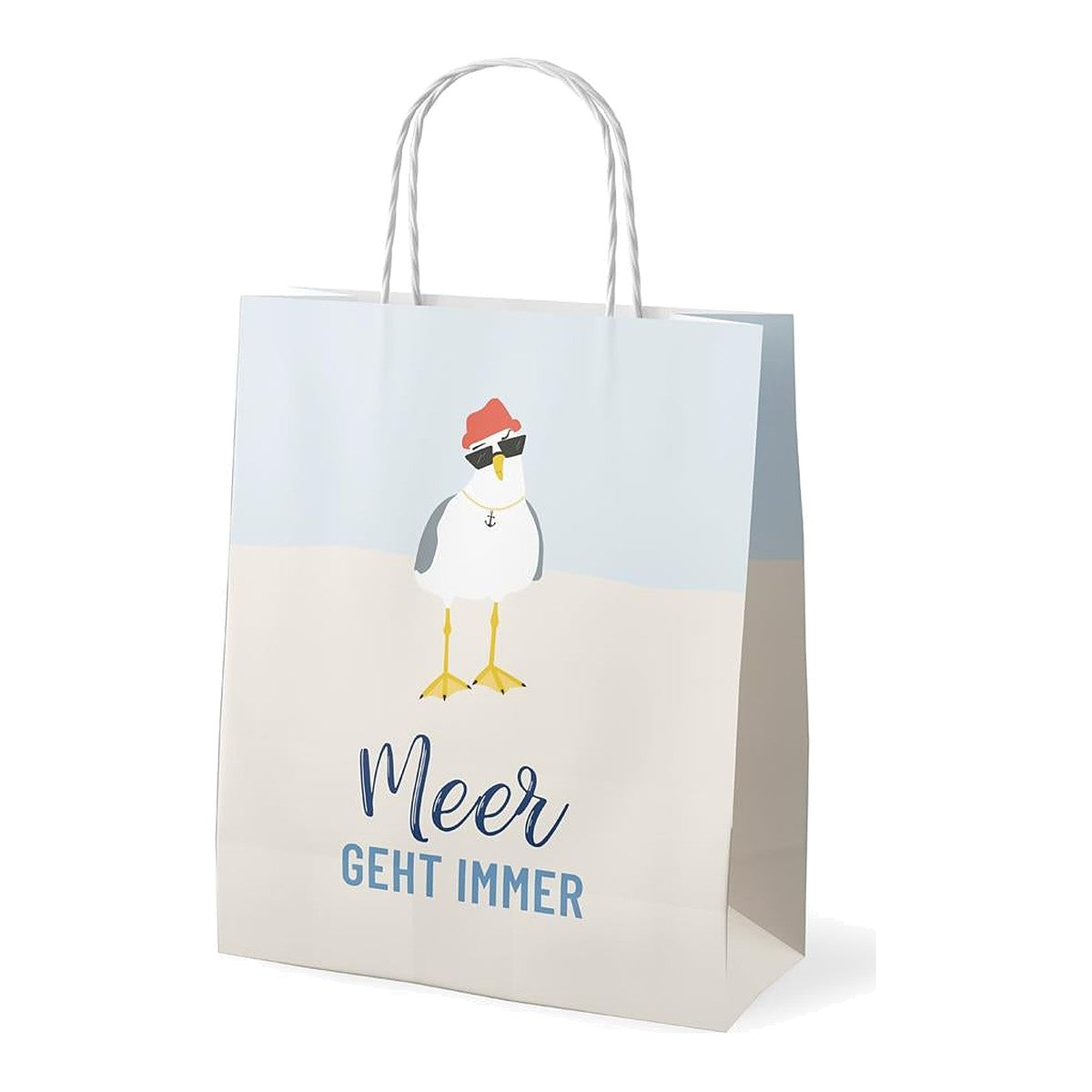 Geschenktüte20x9H24 Möwe – Geschenktüte von la vida