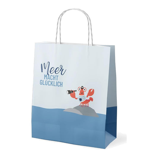 Geschenktüte20x9H24 Krabbe – Geschenktüte von la vida