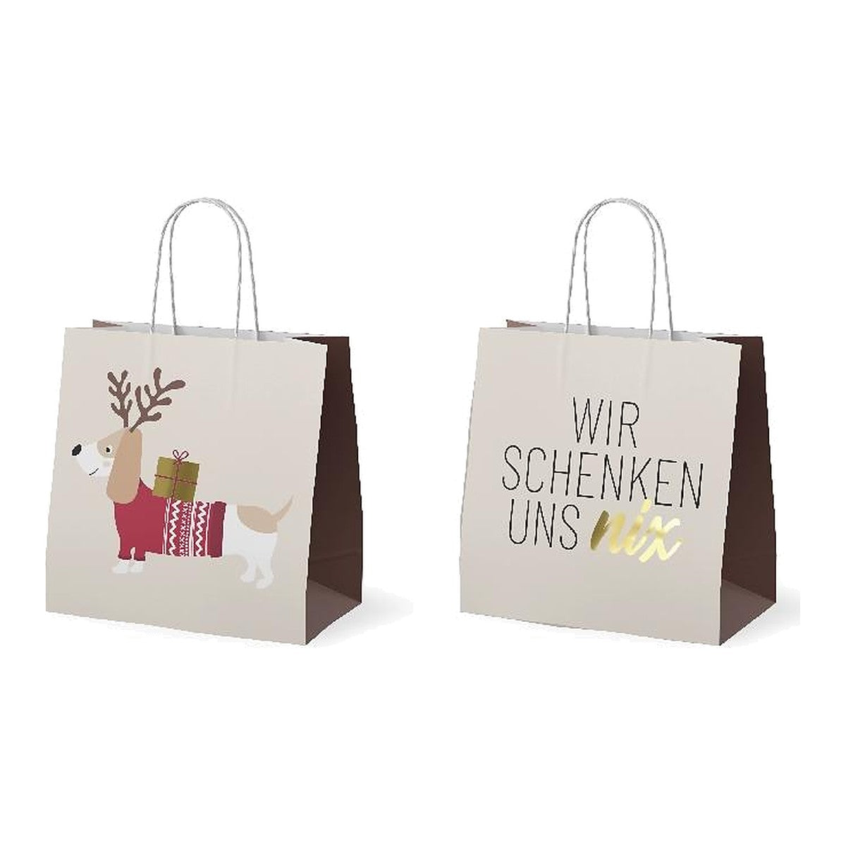Geschenktüte15x8H15 Dackel – Geschenktüte von la vida