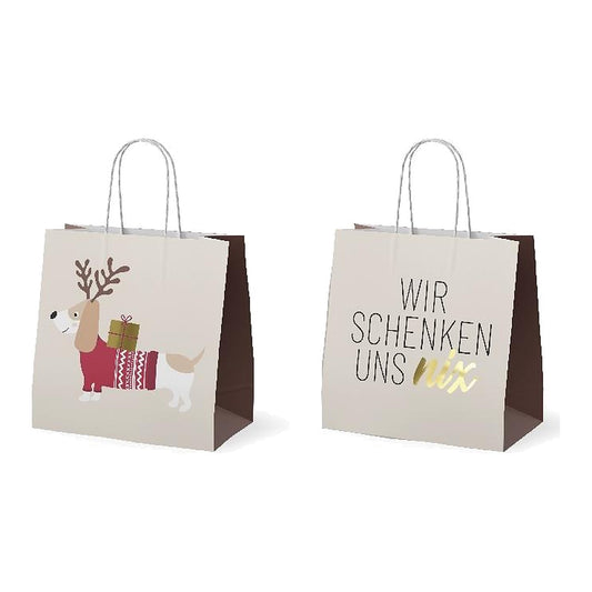 Geschenktüte15x8H15 Dackel – Geschenktüte von la vida