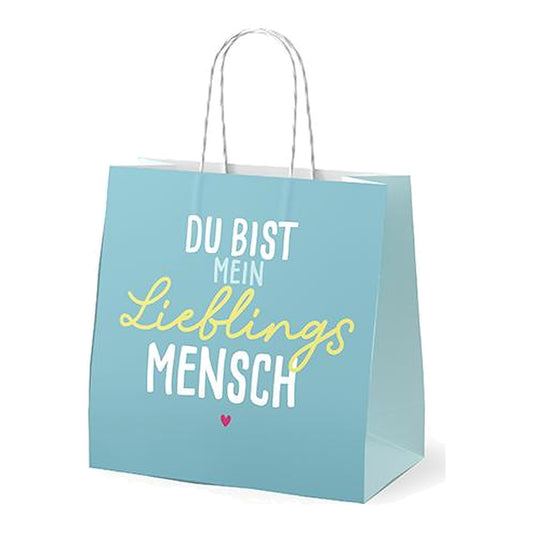 Geschenktüte15x8H15 Petrol – Geschenktüte von la vida