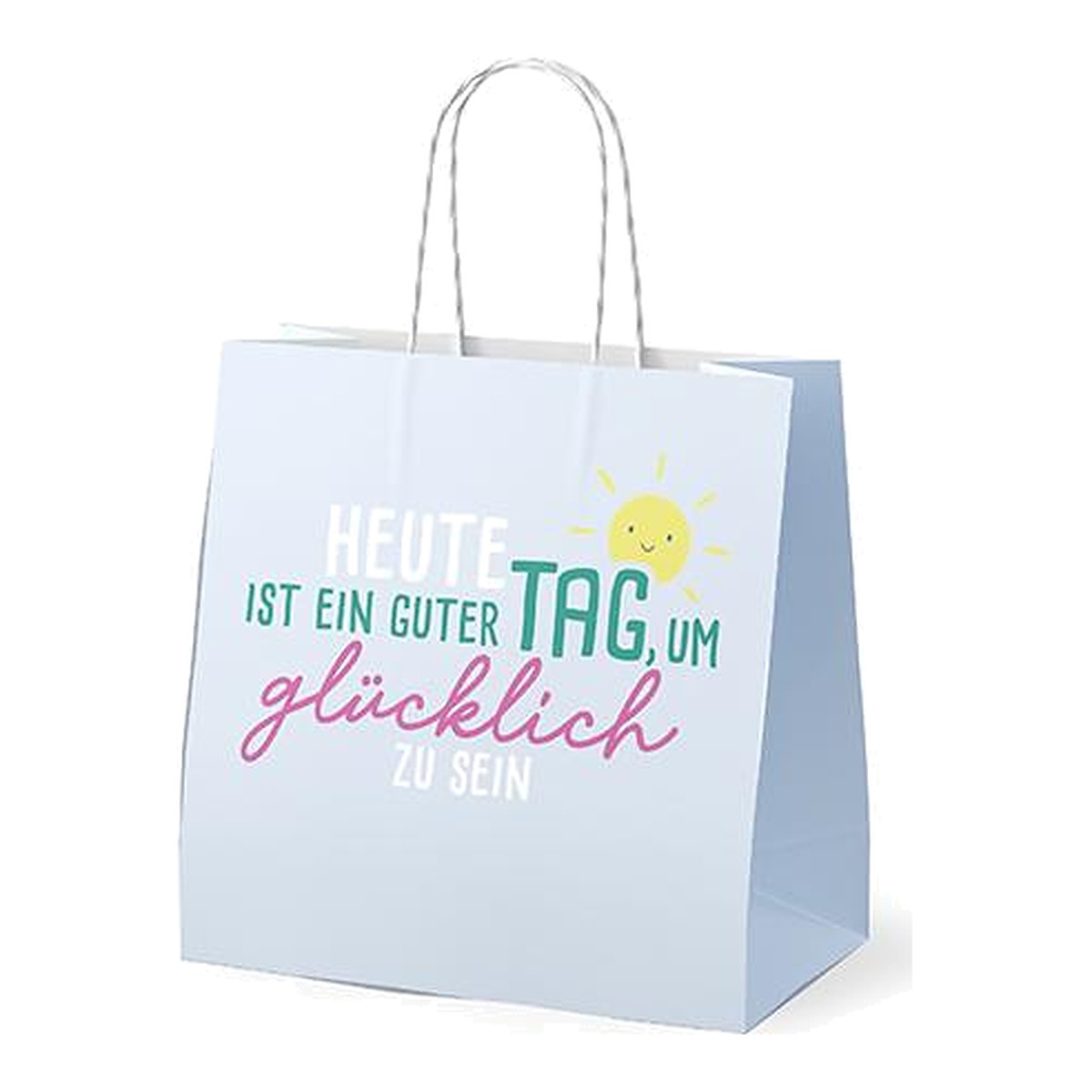 Geschenktüte15x8H15 Blau – Geschenktüte von la vida