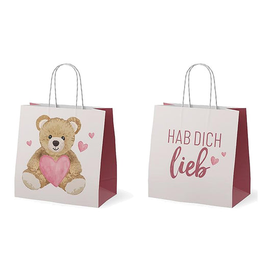 Geschenktüte15x8H15 Teddy – Geschenktüte von la vida