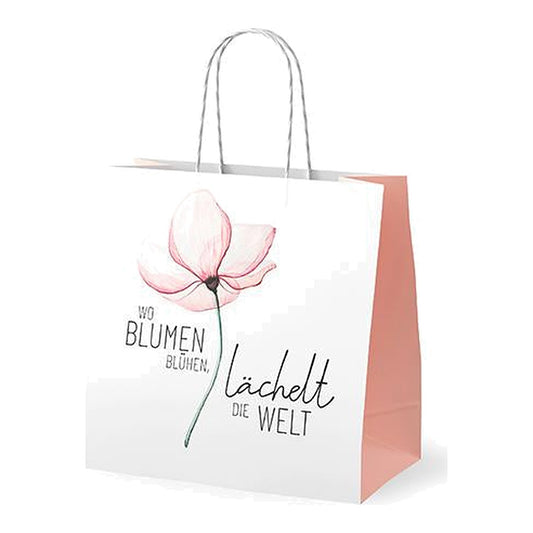Geschenktüte15x8H15 Blüte – Geschenktüte von la vida