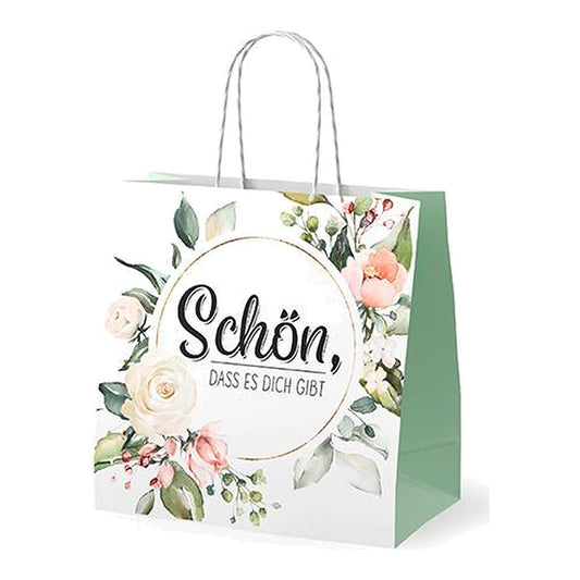 Geschenktüte15x8H15 Blumen – Geschenktüte von la vida