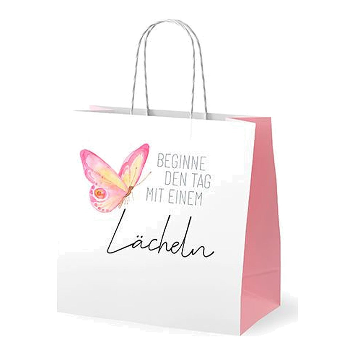 Geschenktüte15x8H15 Lächeln – Geschenktüte von la vida