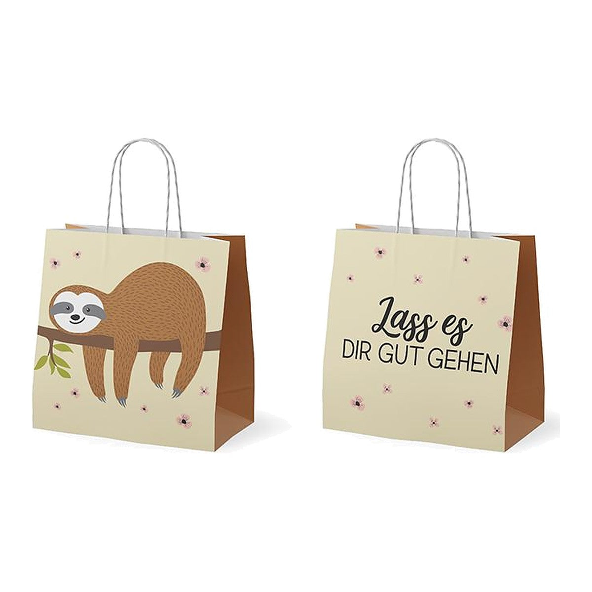 Geschenktüte15x8H15 Faultier – Geschenktüte von la vida