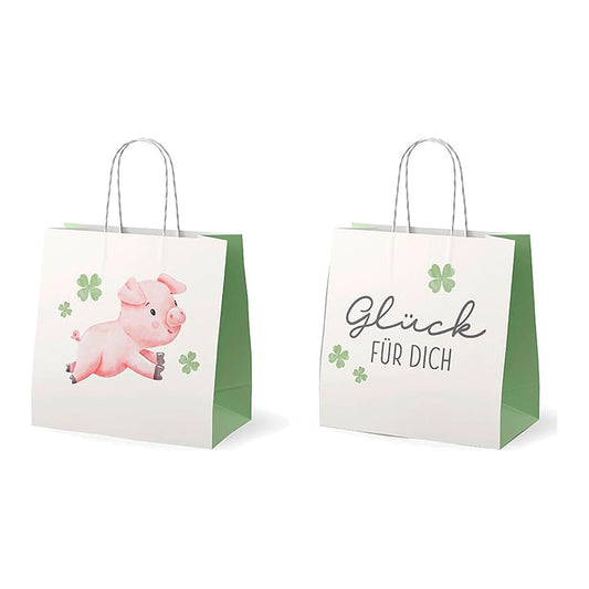 Geschenktüte15x8H15 Glück – Geschenktüte von la vida