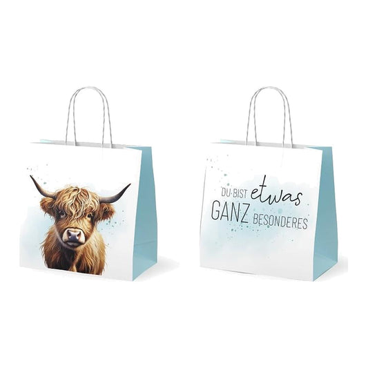 Geschenktüte15x8H15 Rind – Geschenktüte von la vida