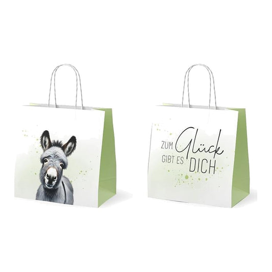 Geschenktüte15x8H15 Esel – Geschenktüte von la vida