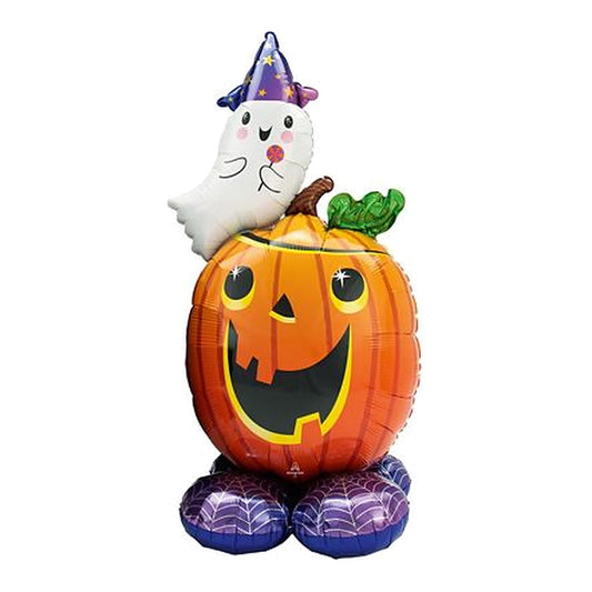 AirBalloon Halloween – zum selber Aufblasen; nur für Luftfüllung - kein Helium