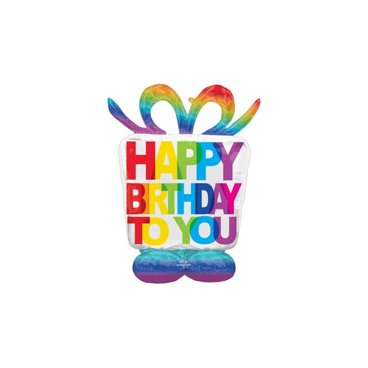AirLoonz Geburtstagsgeschenk 127 cm – ohne Helium