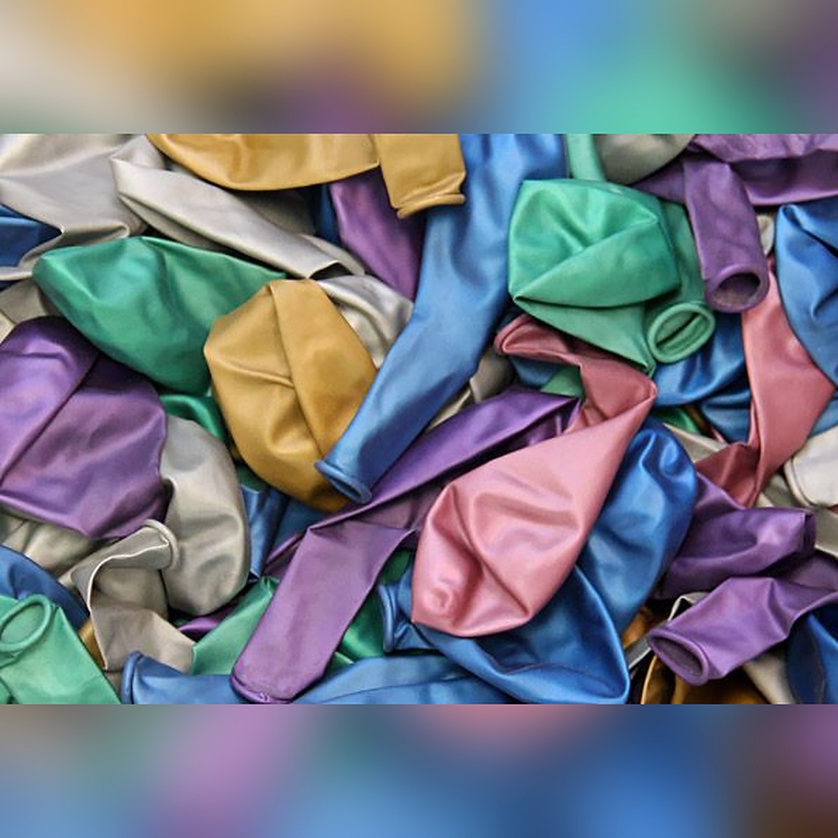 Ballons assortiert Chrome – Ansicht 2