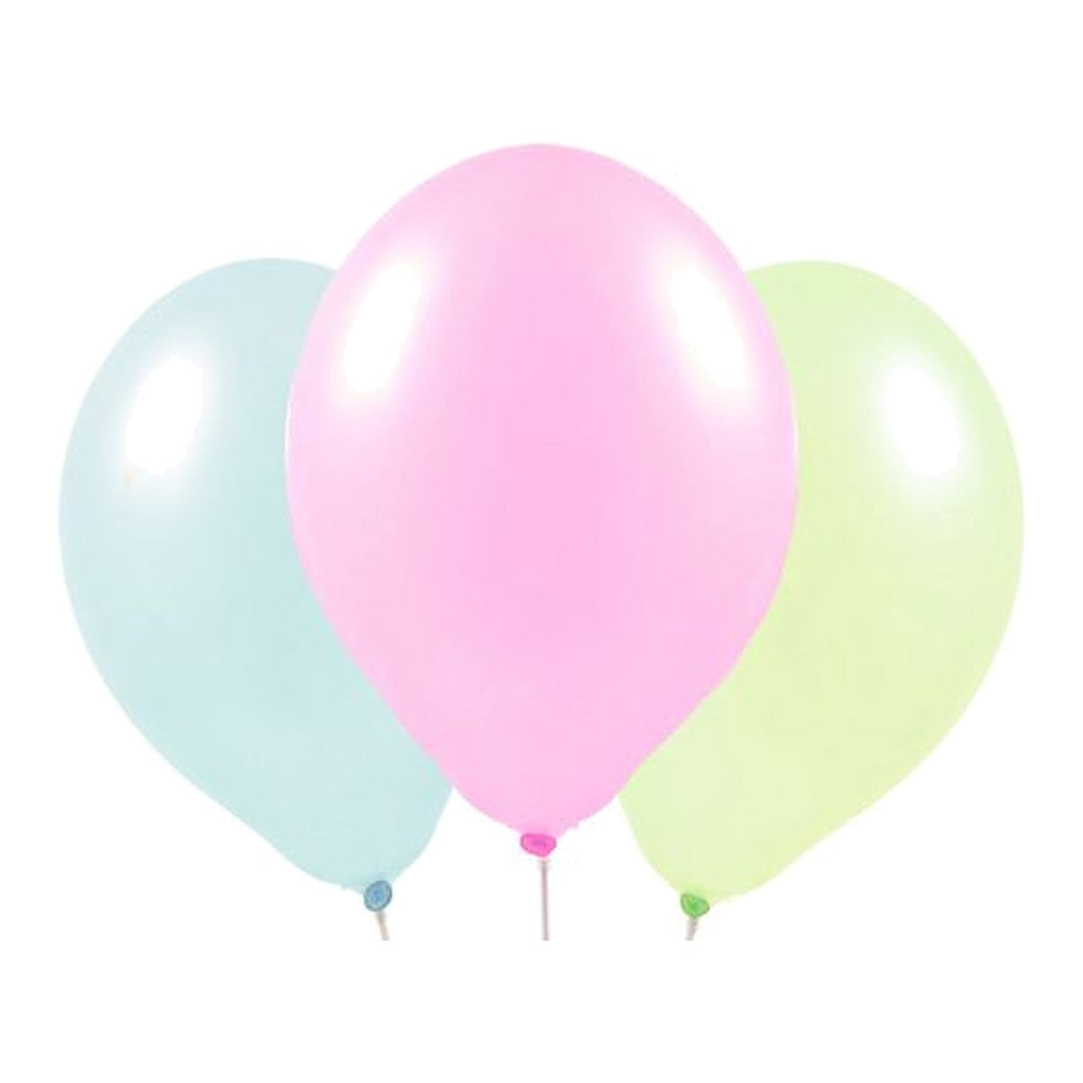 Ballons assortiert Neon – Ansicht 2