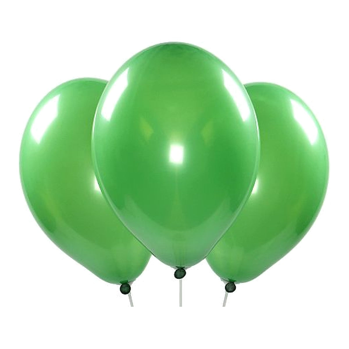 Ballons dunkelgrün – Pastell - 33 cm