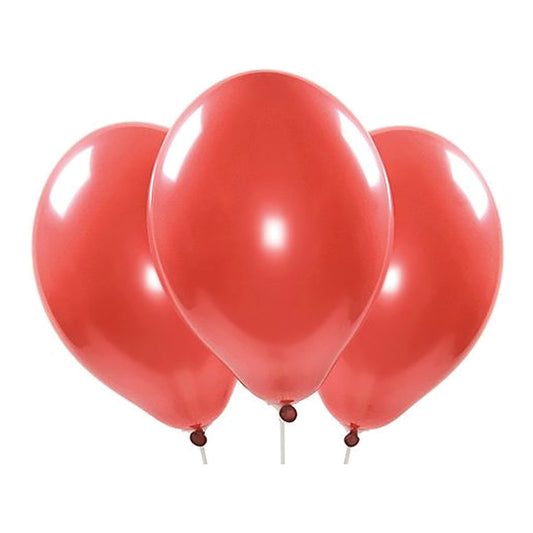 Ballons dunkelrot – Pastell - 33 cm