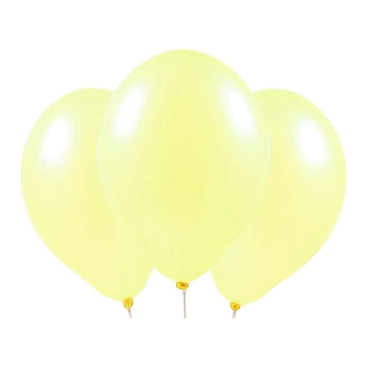 Ballons gelb Neon – Ansicht 2