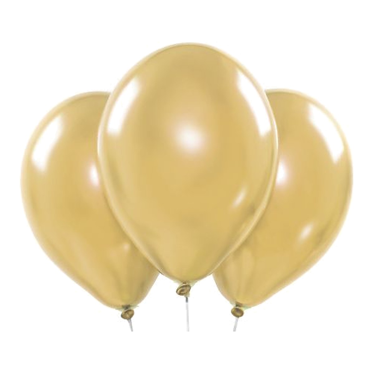 Ballons gold Chrome – Chrom-Glanz - 33 cm