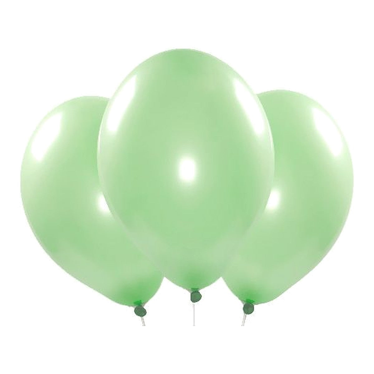 Ballons grün soft – Pastell soft - 33 cm