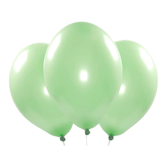 Ballons grün soft – Pastell soft - 33 cm