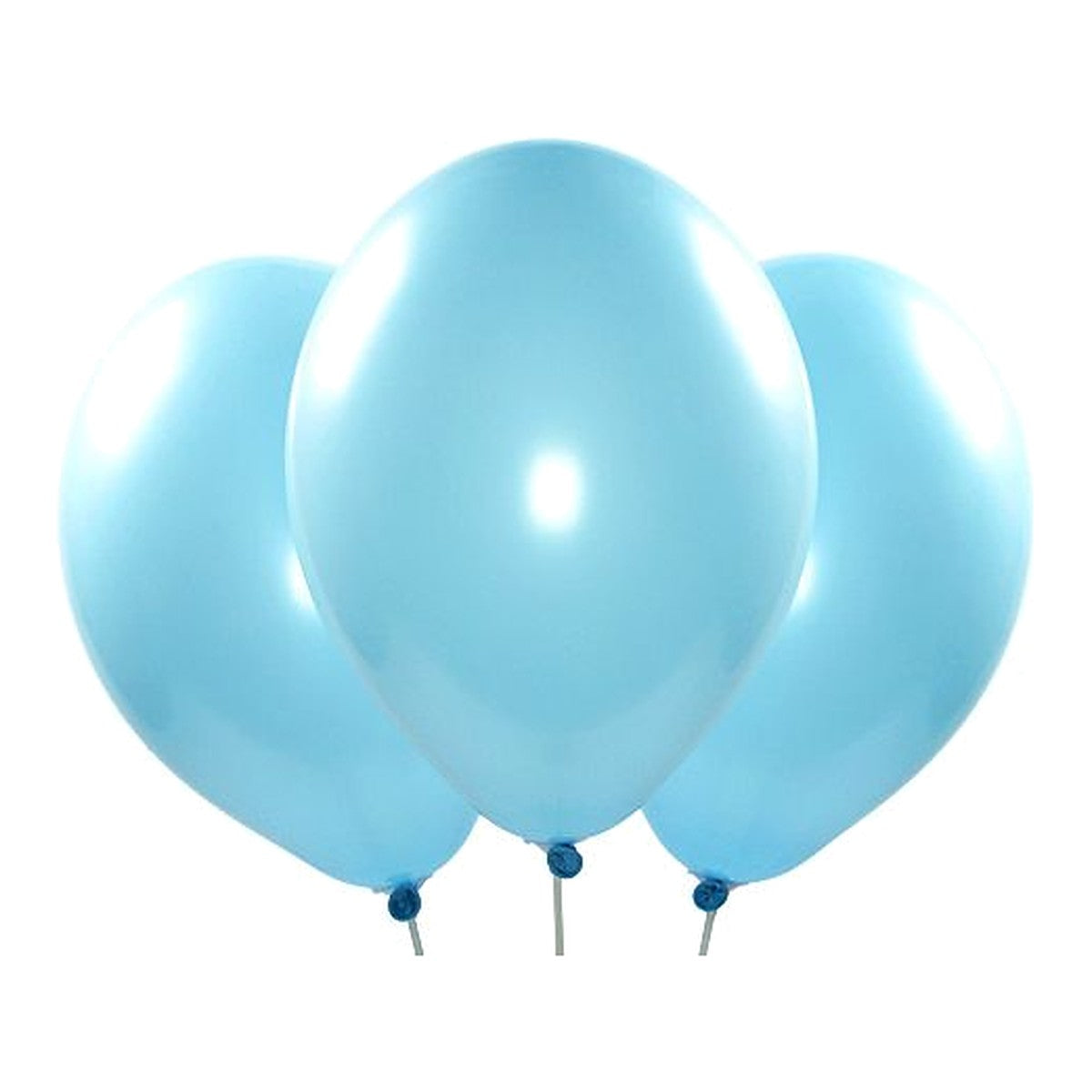 Ballons hellblau – Pastell - 33 cm
