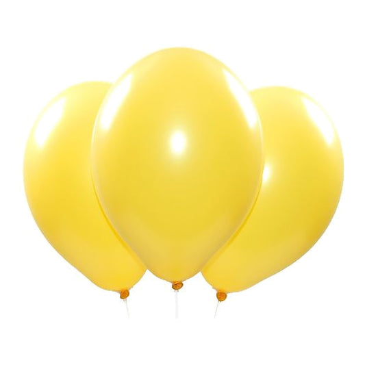 Ballons sonnengelb – Pastell - 33 cm